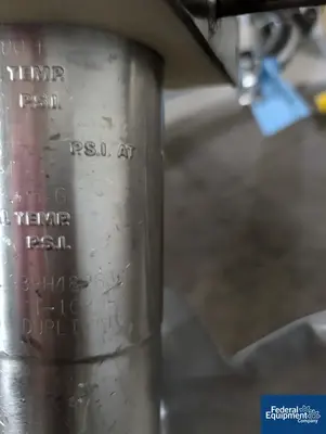 USED DCI 400 Liter DCI Reactor, 316L S/S, 45/125#
