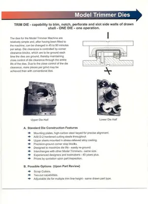 Used COLUMBUS INDUSTRIES _UNKNOWN_ Trimming Presses California US | Sterling Machinery Exchange #1467036