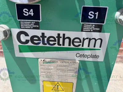 USED CETETHERM CETEPLATE CT210DS-GP/44 PLATE HEAT EXCHANGER 18.5 L