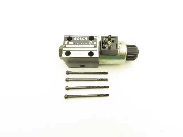 Bosch Hydraulic Solenoid Valve 24VDC 1.4A 4600 PSI