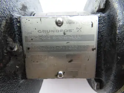 Grundfos SPK2-8/3 A-W-A AUUV Vertical Immersible Coolant Pump 3420RPM .25kW 8GPM