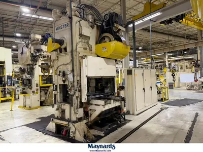 1995 MINSTER P2-150-Geared Straight Side Mechanical Stamping Presses | Rygate LLC (2)