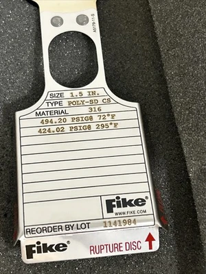 NEW Fike POLY-SD CS