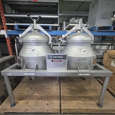 Krones Double Pressurized Tank 231 Lit each # 7618
