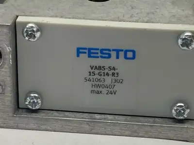 USED FESTO SUB VALVE MANIFOLD BASE MALE M12 541063