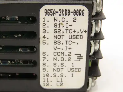 Watlow 965A-3KD0-00RG Temperature Control Module PLC Display