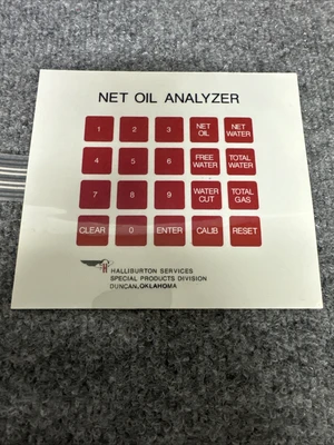 Used Halliburton Services 991.43060 Switch Parts California US | Davliegogo LLC #1708319