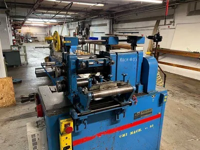 1969 STANAT 8" x 3" s-190 RING SLITTING LINE (14536) SLITTING LINES | Machinery International LLC (51)