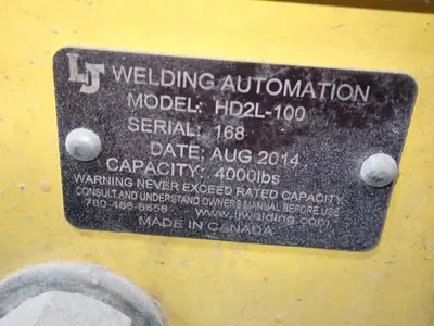 USED WELDING AUTOMATION HD2L100