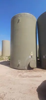 USED 2013 PERMIAN TANK 400BBL VERTICAL FIBERGLASS TANK