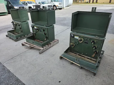 37.5 KVA Single Phase Cooper Pad Mount Transformer 4160GY 2400 to 240 120 IMP3.0