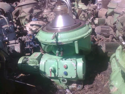 (2) Alfa-Laval FOPX 609 TFD-24-60 oil purifiers, 316SS.