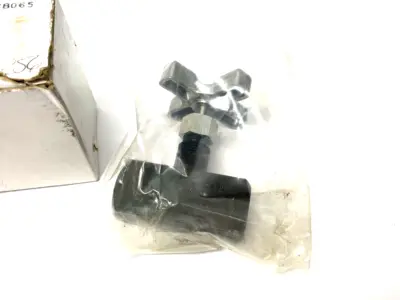 New | in-Stock Rego Needle Valve 3/8" Nominal, FNPT, Carbon Steel Valves/Fittings Michigan US | Maverick Industrial Sales #1398218