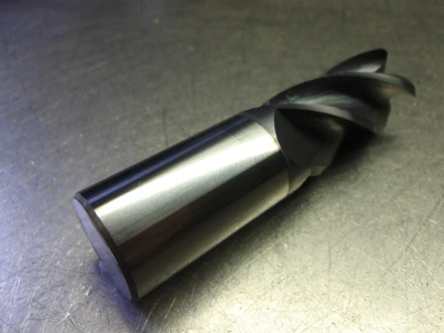 Benchmark 1" 4 Flute Carbide CR Endmill 1 Shank .120" R 43710032120C15 (LOC2516)
