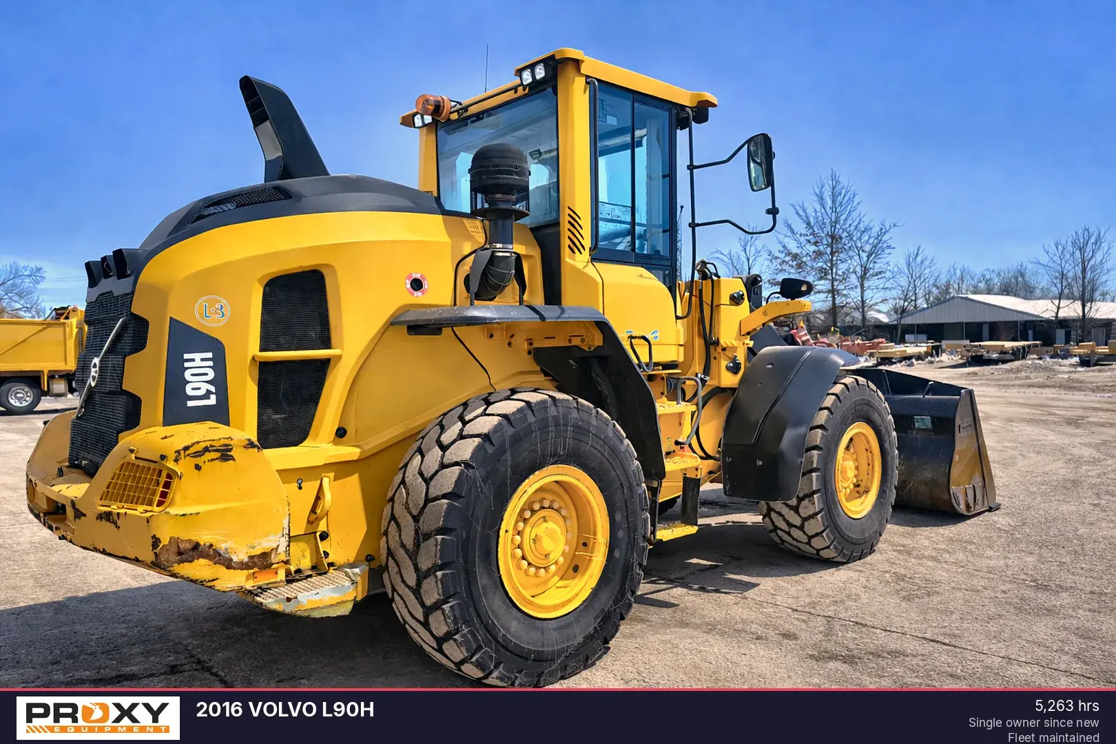 Used 2016 VOLVO L90H Wheel Loaders Pennsylvania US | Proxy Equipment #1382967