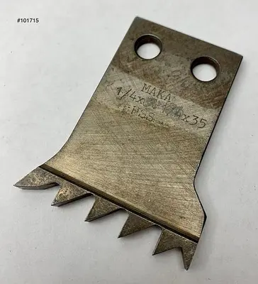 MAKA Oscillating Mortiser Chisel 1/4" x 2 3/4" w/ 6 Teeth (101715)