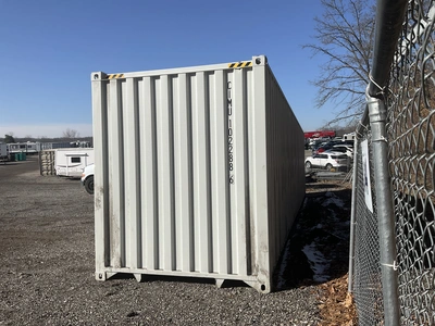 2025 High Cube 40’L x 8’W x 9’ 6”T Metal Shipping/Ground Container