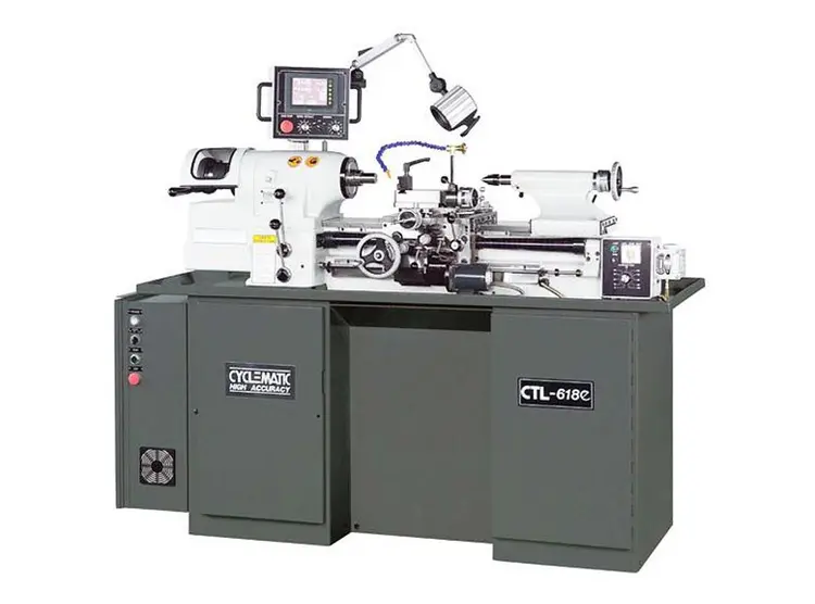 New | in-Stock 2025 CYCLEMATIC CTL-618E Precision Lathes Ontario CA | DC Brewer Machinery #916680