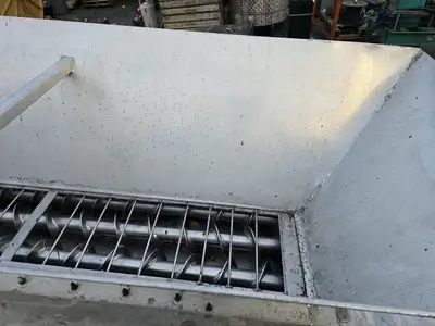 24" Wide Portable Diesel Articulating Conveyor Auger