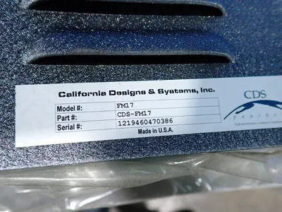 Used CALIFORNIA DESIGNS & SYSTEMS CDSFM17 Interface Monitors Ohio US | HGR 24 #1085020