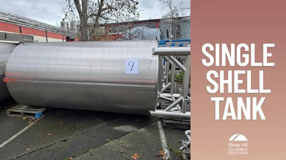 Mueller Single Shell Stainless Steel Tank
