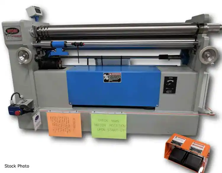 New | Build-to-Order WALDEMAR WDM 310-4-48 Plate Bending Rolls including Pinch Minnesota US | SOMINN MACHINERY SALES #353259