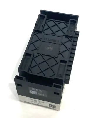 USED FESTO MANIFOLD BLOCK 195704, W/ CPX-GE-EV INTERLINK BLOCK