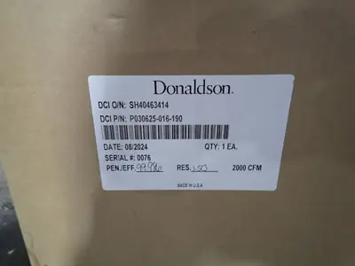 Donaldson 24" X 24" X 11.5" Filter