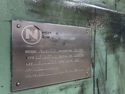 one(1) used Netzsch Horizontal Media Mill