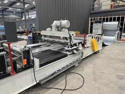 1-Inch Steel Deck Roll Forming Machine in Florida, USA