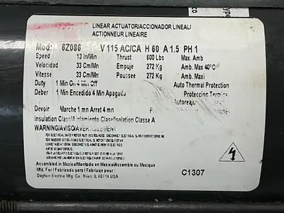 USED DAYTON 6Z086