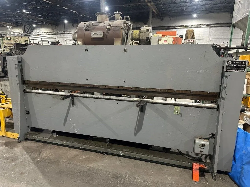 Used ROTO-DIE 10 Press Brakes Ohio US | McKean Machinery Sales #1280833