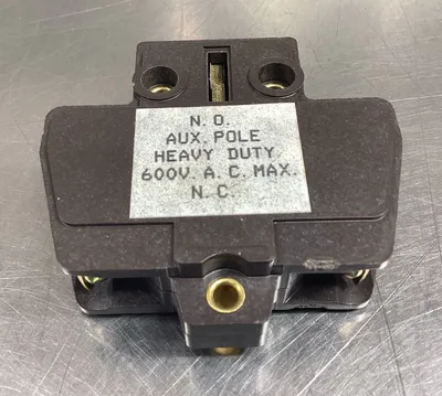 JOSLYN CLARK A77-285873A NEW IN BOX AUXILIARY CONTACT 1 NO 1 NC 4E-24