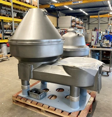 Westfalia MSE 500-01-777 warm milk separator, 316SS.