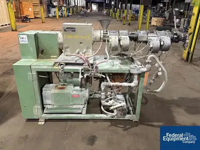 Used Berstorff 25MM Berstorff Twin Screw Extruder, Model 25x33D, 15HP Extruders Ohio US | Federal Equipment Company #1768170