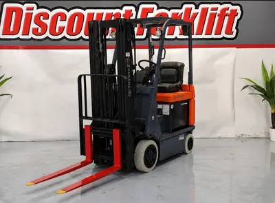 Used 2022 TOYOTA 8FBC18U 4-Wheel Sit down Electric Counterbalance Forklifts Colorado US | Discount Forklift #1377550