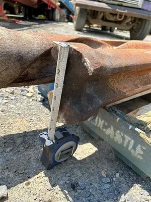 Used AFTERMARKET 5-7/8” TO 6” D X 62" L CHISEL DRILL BIT FOR CABLE TOOL Drills Pennsylvania US | East West Machinery & Drilling #1417421