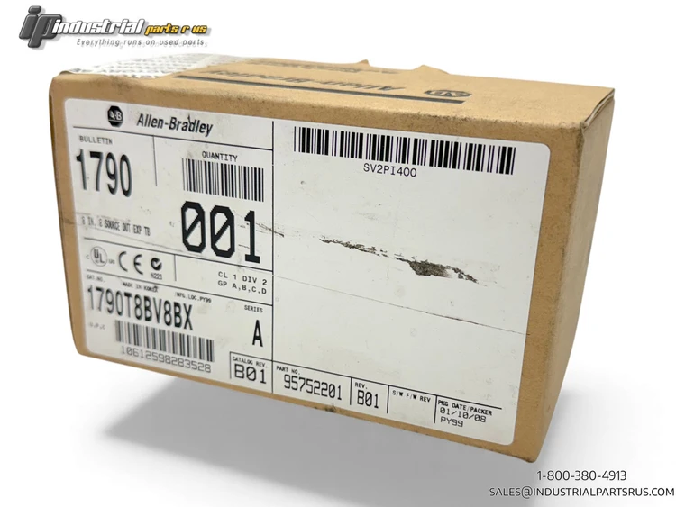 New | in-Stock ALLEN BRADLEY 1790-T8BV8BX PLC Processors Kentucky US | Industrial Parts R Us Inc. #383421