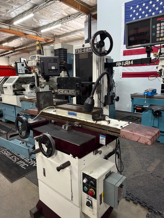Used CHEVALIER FSG-618M Reciprocating Surface Grinders California US | Wheeler Machinery Sales 4 #69626