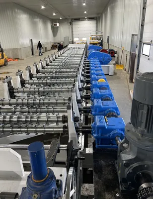 Cassette Type Roll Forming Machine in Orlando, Florida, USA