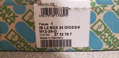 NEW PHOENIX CONTACT IB-L2-BOX-24-DIO2/2/4 M12-2A-D