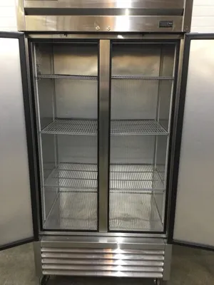 167-0266 True T-35-HC 2-Door Self Contained Reach In Cooler