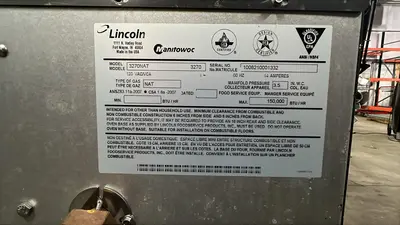 Used Lincoln Used Lincoln 3270 NG Impinger Conveyor Pizza Oven Double Stack Conveyor Ovens Illinois US | Falcon Restaurant Supply #1373763