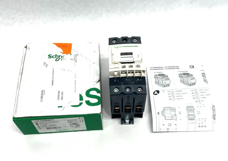 New | in-Stock Schneider Electric IEC Contactor, TeSys Deca, Nonreversing, 40A PLC Contactors Michigan US | Maverick Industrial Sales #1401986