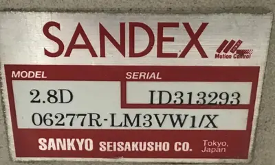 USED SANDEX 2.8D 06277R-LM3VW1/X