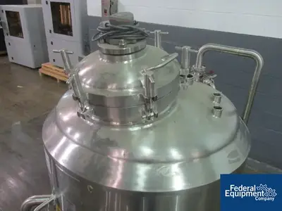 USED Cherry-Burrell 130 Gal Cherry Burrell Reactor, 316L S/S, 50/100#