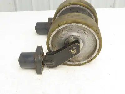 JLG 1001228850 Solid Tire Caster Wheel Off JLG 10MSP Mobile Stock Picker Lot of 2