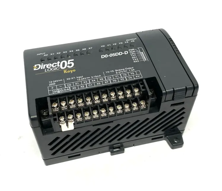 Used AUTOMATIONDIRECT KOYO DIRECTLOGIC DL05 PROGRAMMABLE LOGIC CONTROLLER Programmable Logic Controllers Michigan US | Maverick Industrial Sales #1089039
