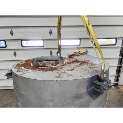 Used 28" Diameter Mild Steel Cyclone Separator