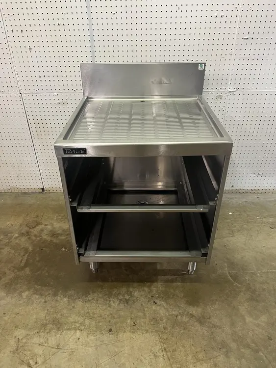 Used Perlick Used Perlick 24"X24" Stainless Underbar Glass Rack Drainboard Underbar Equipment Illinois US | Falcon Restaurant Supply #1375110